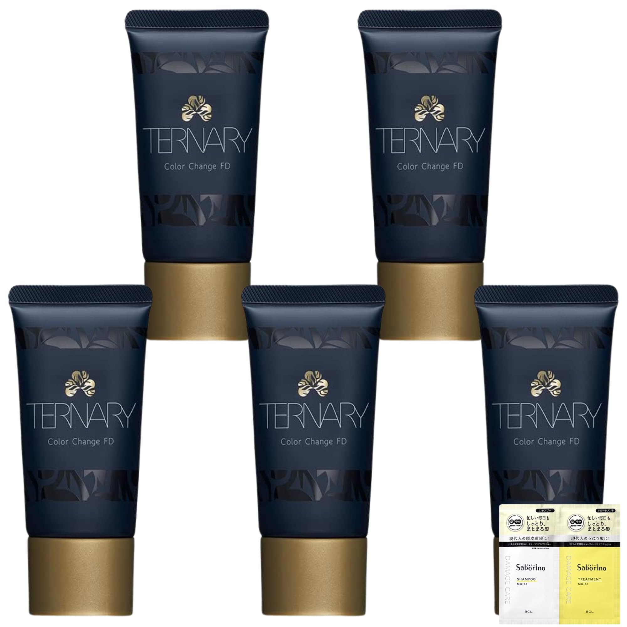 

TERNARY Color Change Light Touch Foundation Trial Set of 5 [Bulk Purchase] [With Sample]