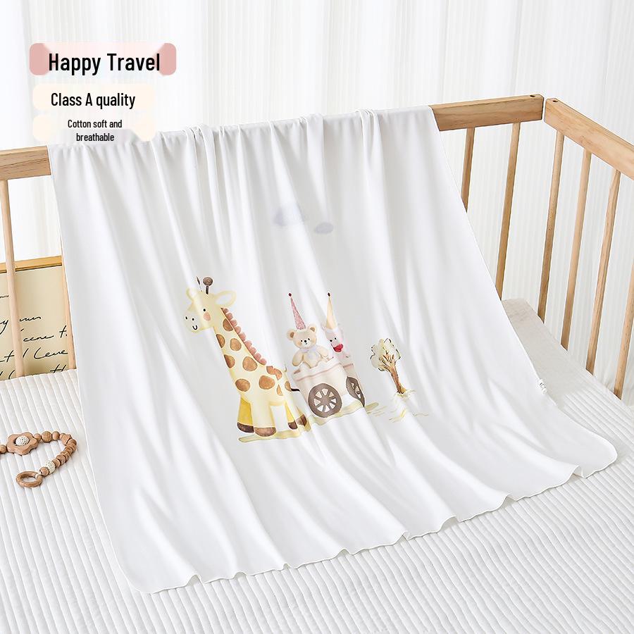 A-grade Bamboo Cotton Baby Swaddle Blanket – Newborn & Toddler Nap Blanket