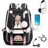 School Bag Large Capacity Travel Bag Animation Cartoon Printing Peripheral School Bag Computer Bag