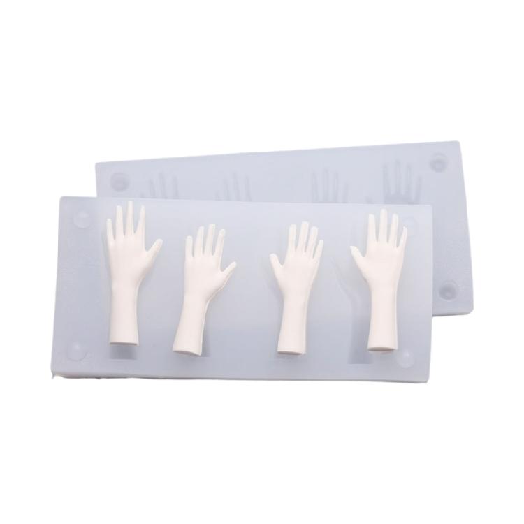 Safe Palms Silicone Mould Easy to Wash for Resin Clay Crafting Home Decoration and Fun
