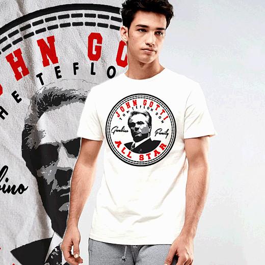 

Teflon Don t-shirt mobster gangster criminal kingpin mob Gotti mafioso thug 4XL
