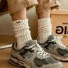 Sechster Onkel Unisex Japanische Retro Dicke Strick Slouch Socken - Trendige Herbst/Winter Paarsocken