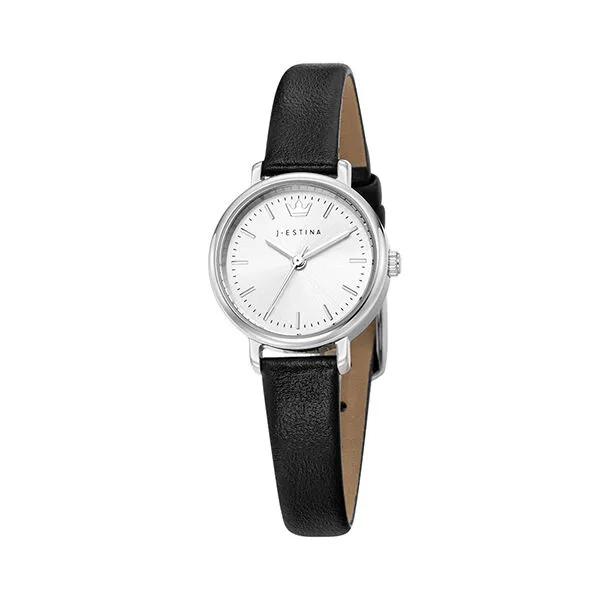 AMICO Leather Watch (JWM1LE3BF307WHBK0)