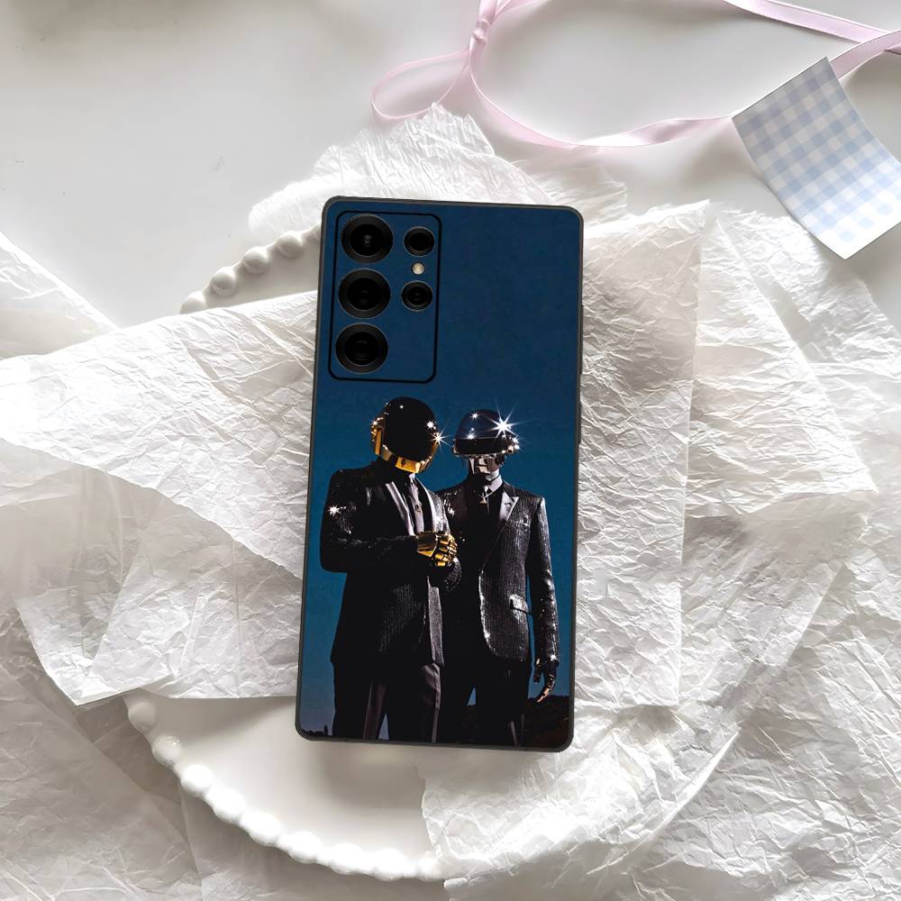 D-Daft Punk Band France Phone Case For Samsung S 24 Fe 25 Ultra Plus 20 Lite 21 30 22 23 24 22 Ultra 5G Fundas