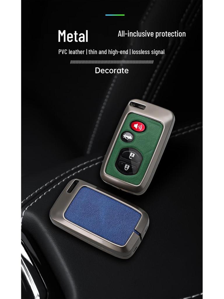 Compatible Key Case for Toyota Models: Corolla, Levin, Camry, Highlander, RAV4, Crown, CHR, Reiz