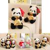 Adorable And Festive Panda Plush Toy For Christmas Celebrations And Gift Giving