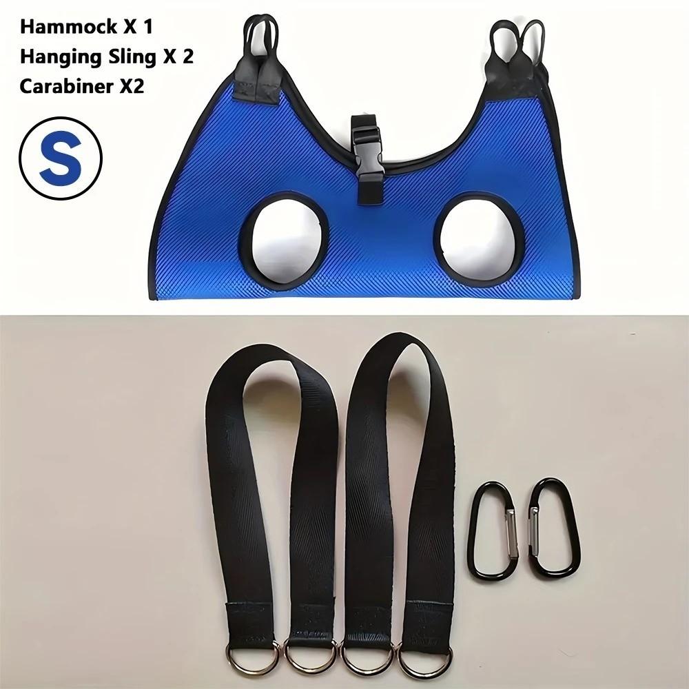 Anti-scratch Pet Sling Harness Hanging Restraint Bag New Pet Grooming Hammock Pet Accessories