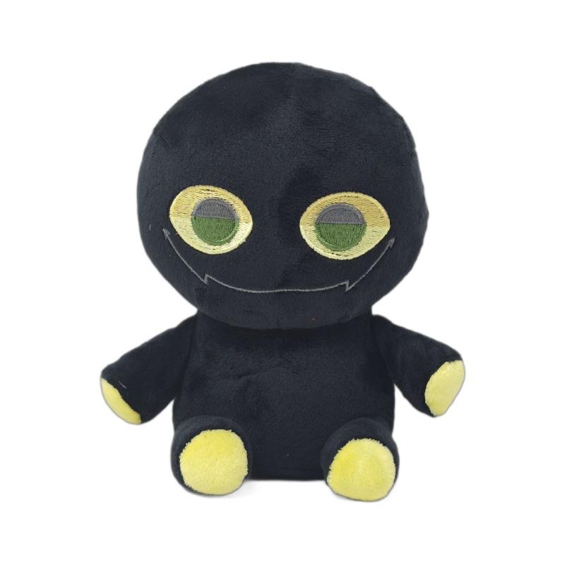 Plush Doll Surrounding Little Black White Doll Plush Toy