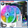 Led Lights for Room Music Sync RGB Led Strip Lights 10m 20m 30m Flexible Ribbon for Room Bedroom Decor TV Backlights