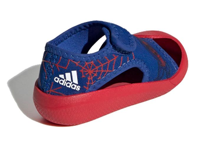 Adidas I Fabric Spider Man Low top Toddler Shoes Blue Red Infant And Toddler FV4074