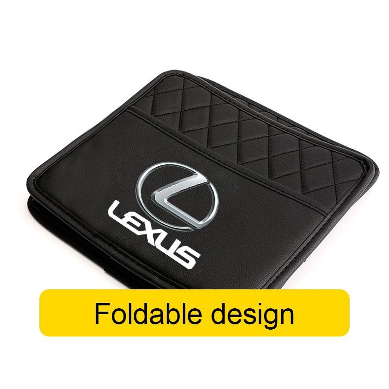 Interior Stickers 1Pcs Car Seat Back Tissue Box Auto Sunshade Armrest Box Paper Bag For Lexus CT ES GS NX IS250 CT200h IS300h ES