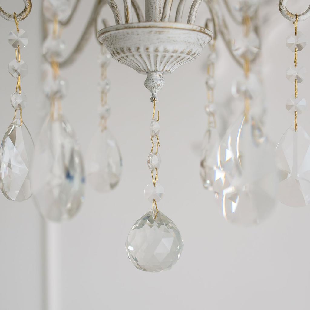 uxcell 70pcs 14mm Crystal Octagon Beads, 2-Hole Glass Suncatcher Beads, Chandler Prism Parts, Pendants for Home DIY Arts and Crafts, Light Red