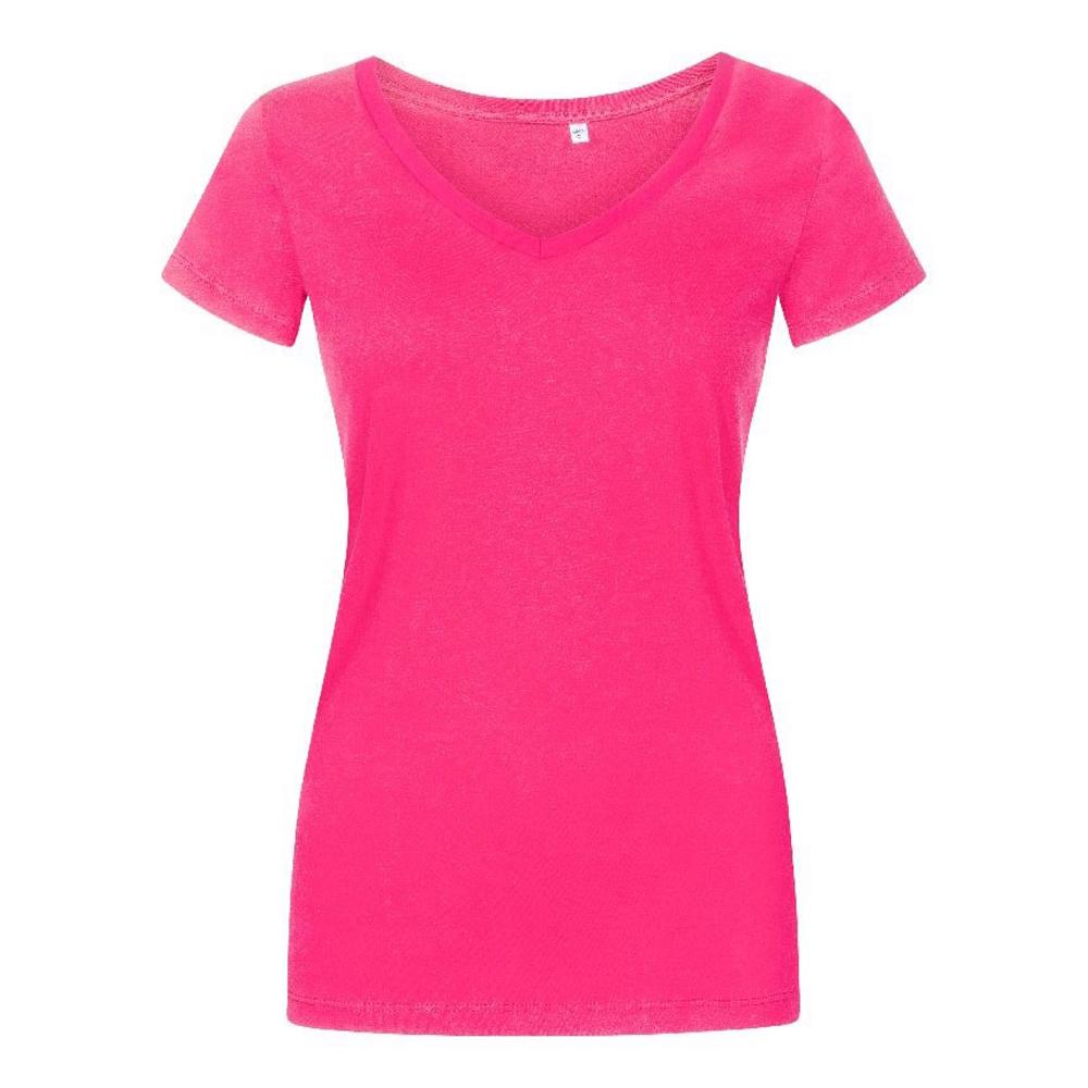 X.O By Promodoro Womens/Ladies V Neck T-Shirt