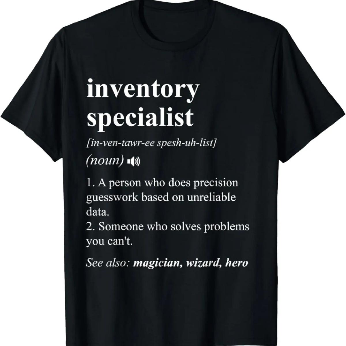 

Inventory Specialist Funny Dictionary Definition T-Shirt XXXXXL різнокольоровий