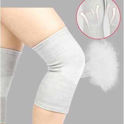 Cotton Polyester Sports Knee Pads Nude Black Grey Elastic Support Compression Knee Brace Outdoor Fitness Running