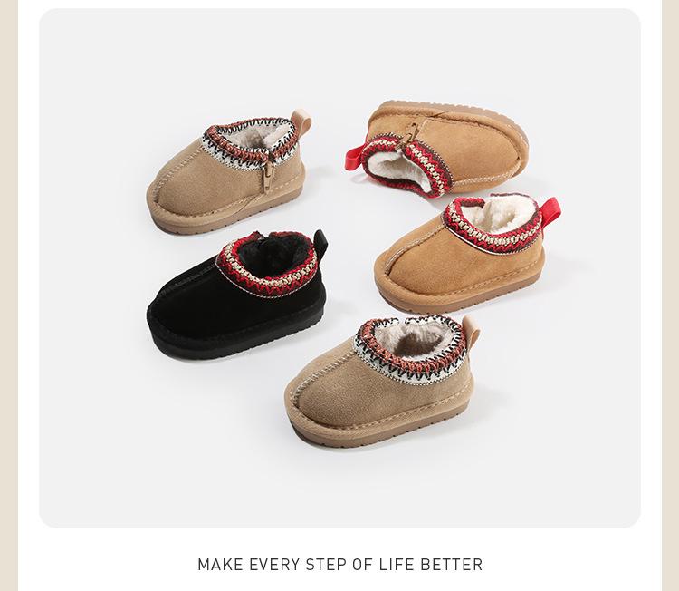 Stylish and Warm Snow Boots for Boys and Girls - Perfect for Infants, Toddlers, and Baby Walkers
