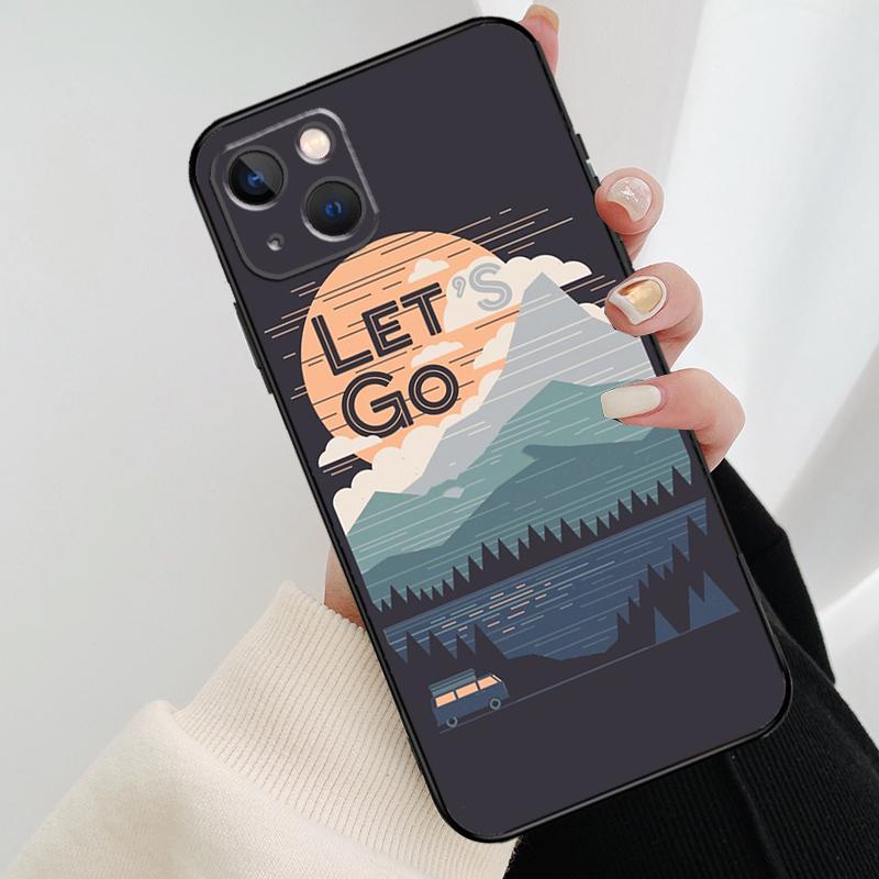 Star Lake Mountain Phone Case For iPhone 17 Pro Max 15 14 13 11 12 16 Pro Max Mini 15 16 Plus 16e 17 Air Cover
