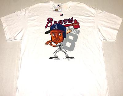 Rare Vintage 2013 Justin Upton Atlanta Braves Baseball T-Shirt New! NWT XL Unisex T-Shirt