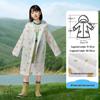 Reusable Full-Length Women's Raincoat for Outdoor Use