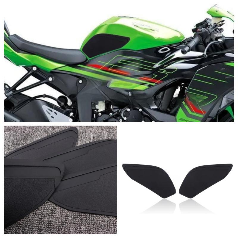 ZX-6R 2024 Motorcycle Sticker Anti Slip Fuel Tank Pad Non-Side Waterproof For Kawasaki Ninja ZX6R