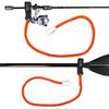 1PC Elastic Kayak Paddle Leash Adjustable Kayak Rod Lanyard With Safety Hook Fishing Rod Leash Tie Rope Rowing Boat Accessories