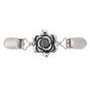 Luxe Retro Cardigan Collar Clip Brooch for Women