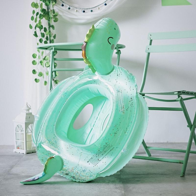 Dinosaur Pool Rings Baby Swimming Floats Inflatable Tubes Beach Outdoor Party