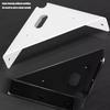 Set of 10 Sturdy Stainless Steel Corner Brackets Accessory for Support In Home And Outdoor Furniture Assemblies