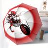 Sonic the Hedgehog Shadow Motorcycle T Shirt  Officially Licensed Sonic Shirt Umbrella, Portable 3 Fold Compact Umbrella for Men & Women,S193