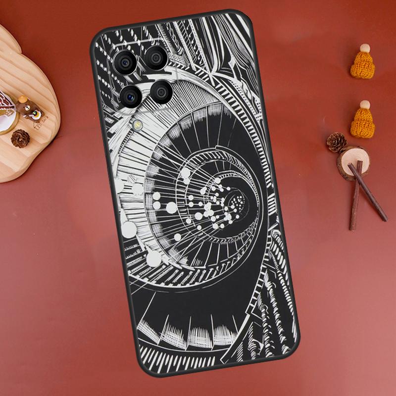 

Escher Staircases Case For Samsung Galaxy M12 M13 M14 M54 M23 M16 M11 M21 M31 M20 M34 M52 M32 M36 M56 M15 M55 Samsung M16