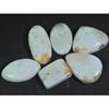 06Pcs Natural Scolecite Mix Cabochon Loose Gemstone Lot 195Cts. A-762