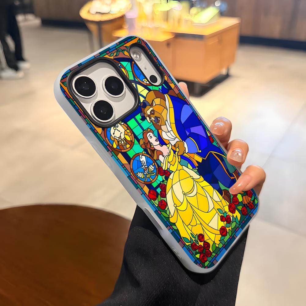 B-BeautyS And The B-Beast Phone Case For IPhone 17 Air 16 E 15 14 Plus 13 12 11 Pro Max Jelly 2 In 1 Protective Case