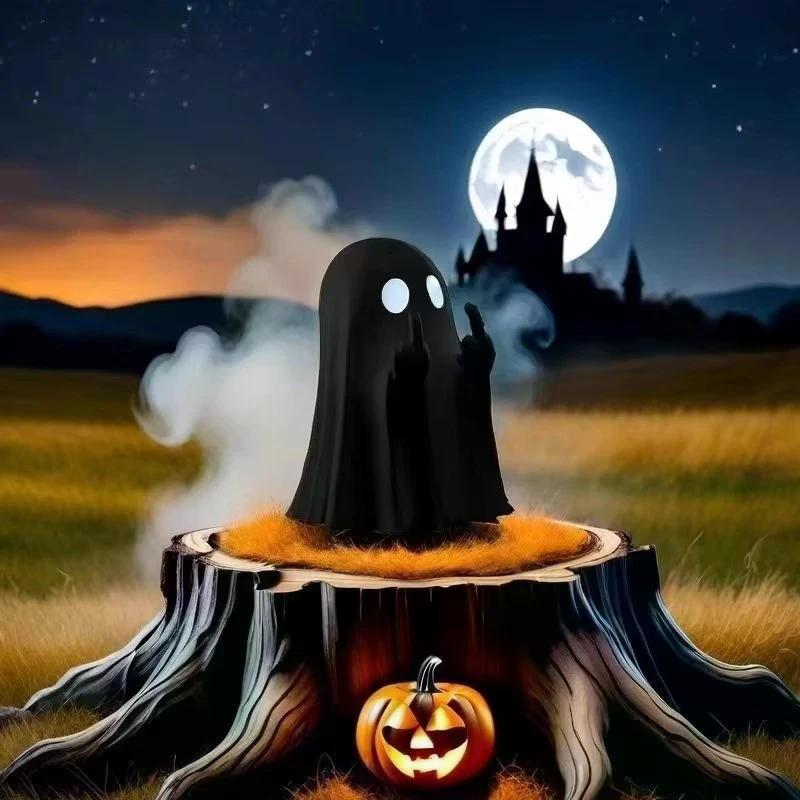 Multi Functional Ghost Statues Cute Ghosts Ghosts Small Horror Ghosts Halloween Home Decorations Coffee Table Centerpieces Shelf
