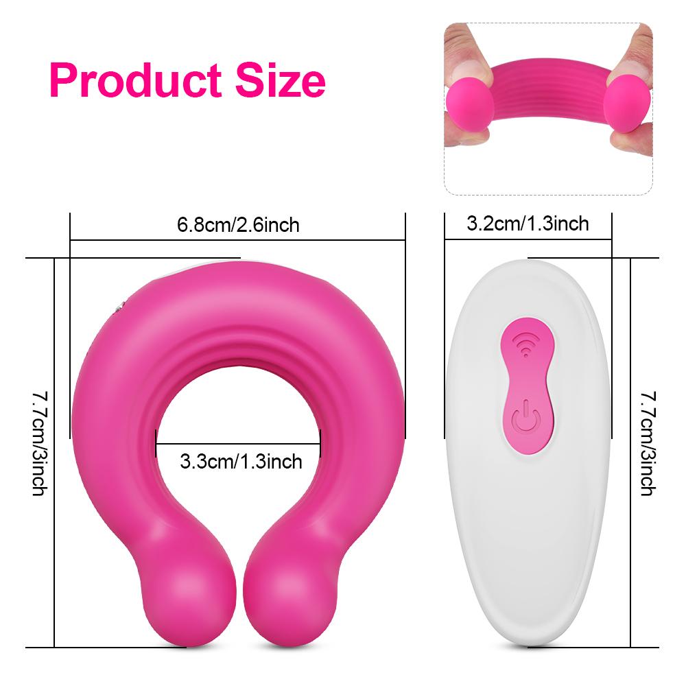 Remote Control Penis Cock Ring Vibrator for Men Delay Ejaculation Stimulator  Dick Enlarger Ring Rose Sex Toy for Men Couples