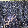 1/3Yard Gradient Full Shiny Sequin Fabric Embroidered Netting Material for Wedding Dresses Evening Gowns Cheongsam Sequin Fabric