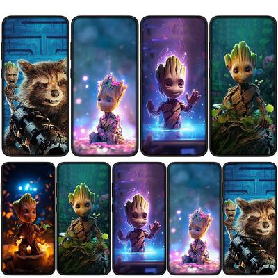 Cover per iPhone 15 14 Xiaomi Redmi Note 13 12 11 Pro Max X 8 7 9 XR Samsung Galaxy S24 S23 OPPO A15 Huawei Guardiani della Galassia Marvel Custodia per telefono