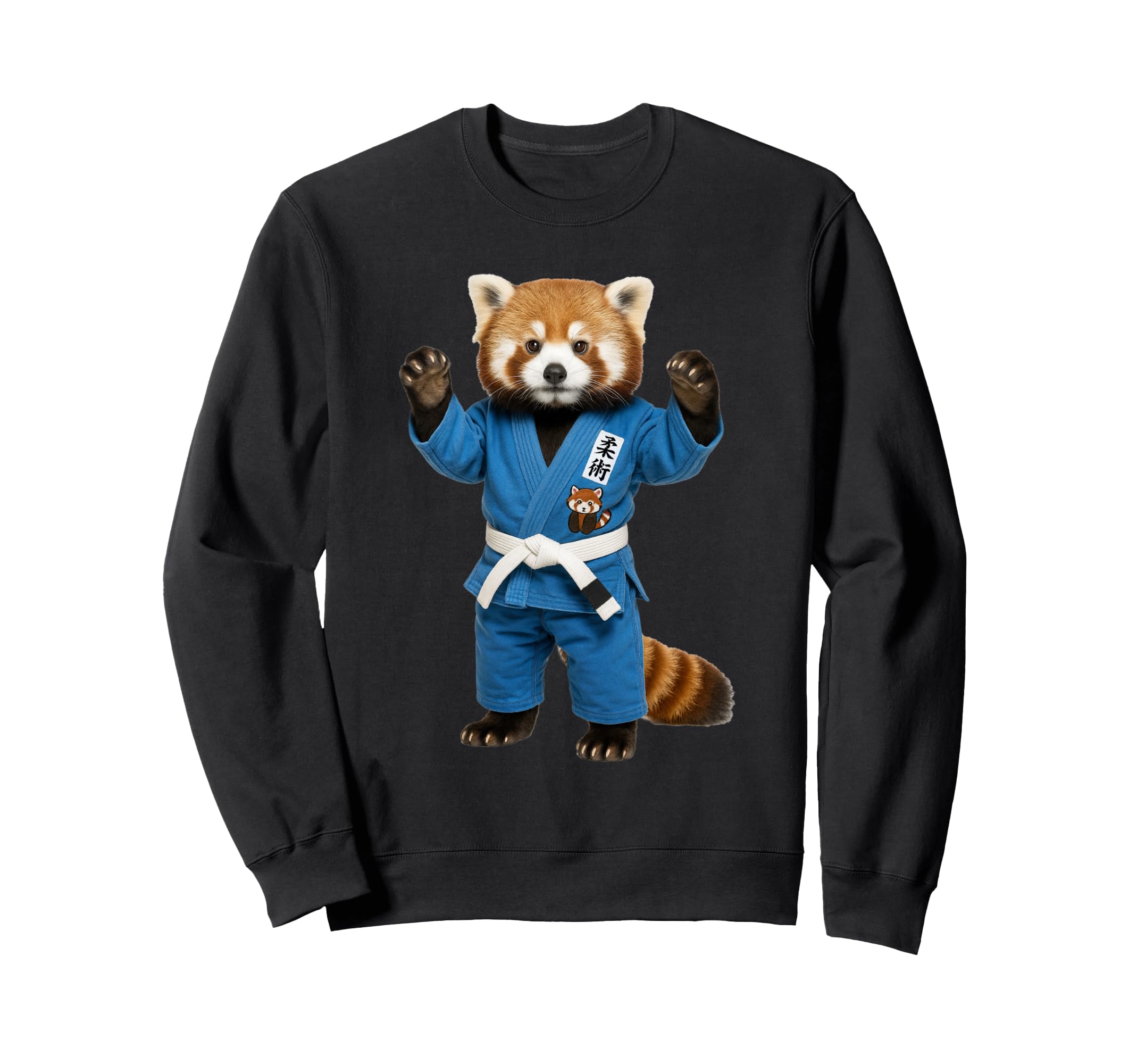 

Funny Jiu Jitsu Red Gi Me a Hug Trainer BJJ, - Panda, чёрный