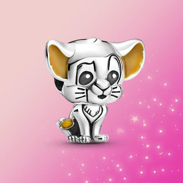 

Новый 925 Серебряный Шарм Король Лев Шарм Бусина Пумба Подходит Оригинальный Модный Браслет Женские Модные Ювелирные Изделия Подарок