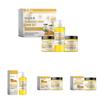 Eelhoe Turmeric Skincare Set For Brightening And Hydrating With Cleansing Exfoliating Creams