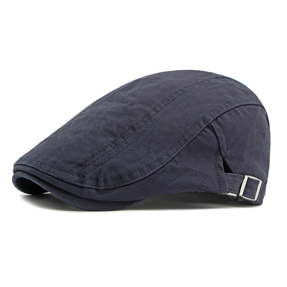 Fashion Spring Summer Beret Hat Cotton Casual Painter Hat Soft Adjustable Leisure Visor Cap Men Women