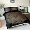 Ethnic Bohemian Bedding Set Man Woman Duvet Cover Mandala Floral Boho Indian Style Soft Polyester Bedroom Decor Quilt Cover Set