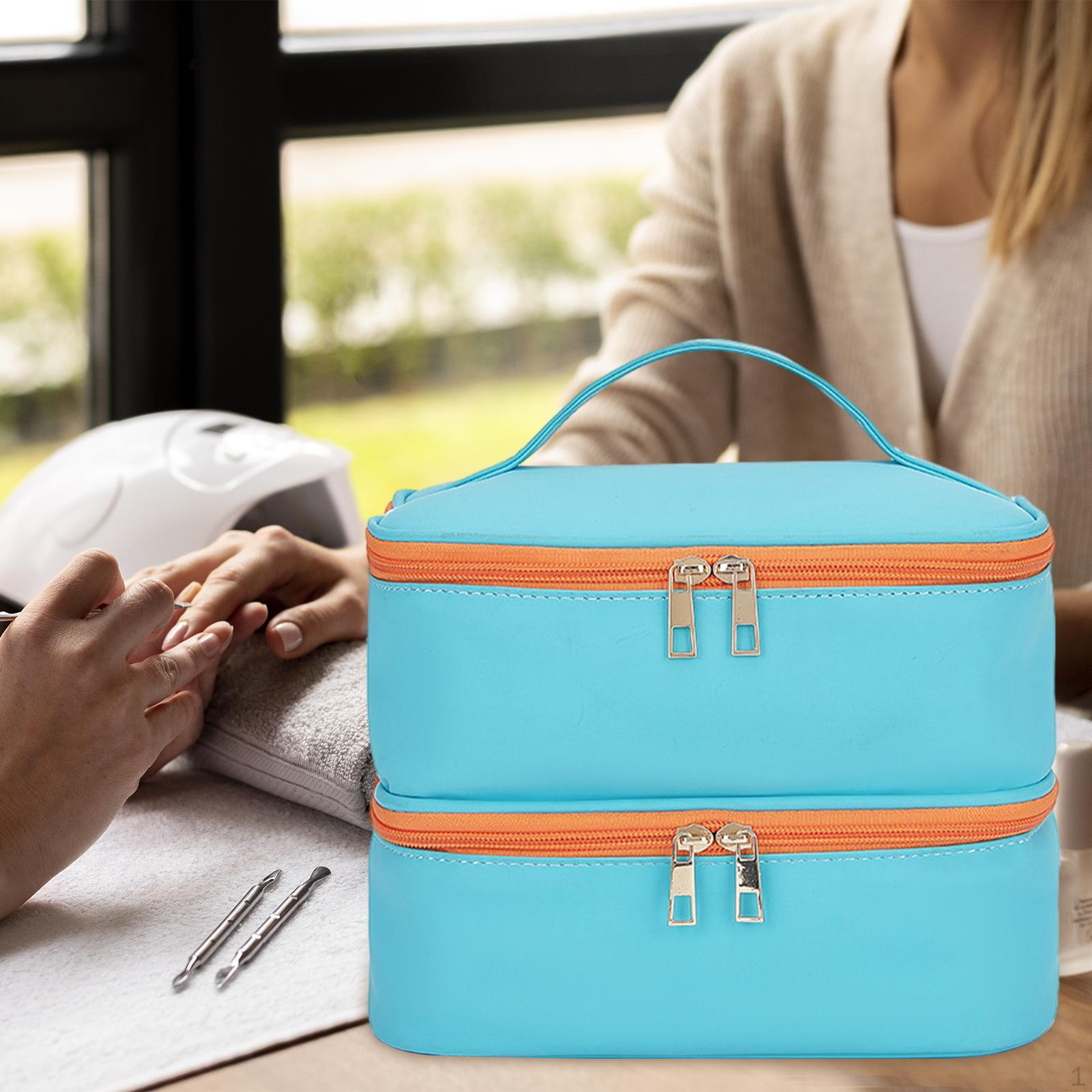 

Чехол-органайзер для лака для ногтей, многофункциональный, водонепроницаемый, для маникюра