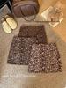 2024 European Leopard Print A-line Midi Skirt - High Waist, Slimming, Petite, Autumn Winter Style