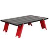 Mini Aluminum Alloy Picnic Table Lightweight Folding Table for Outdoor BBQ Backpacking Camping