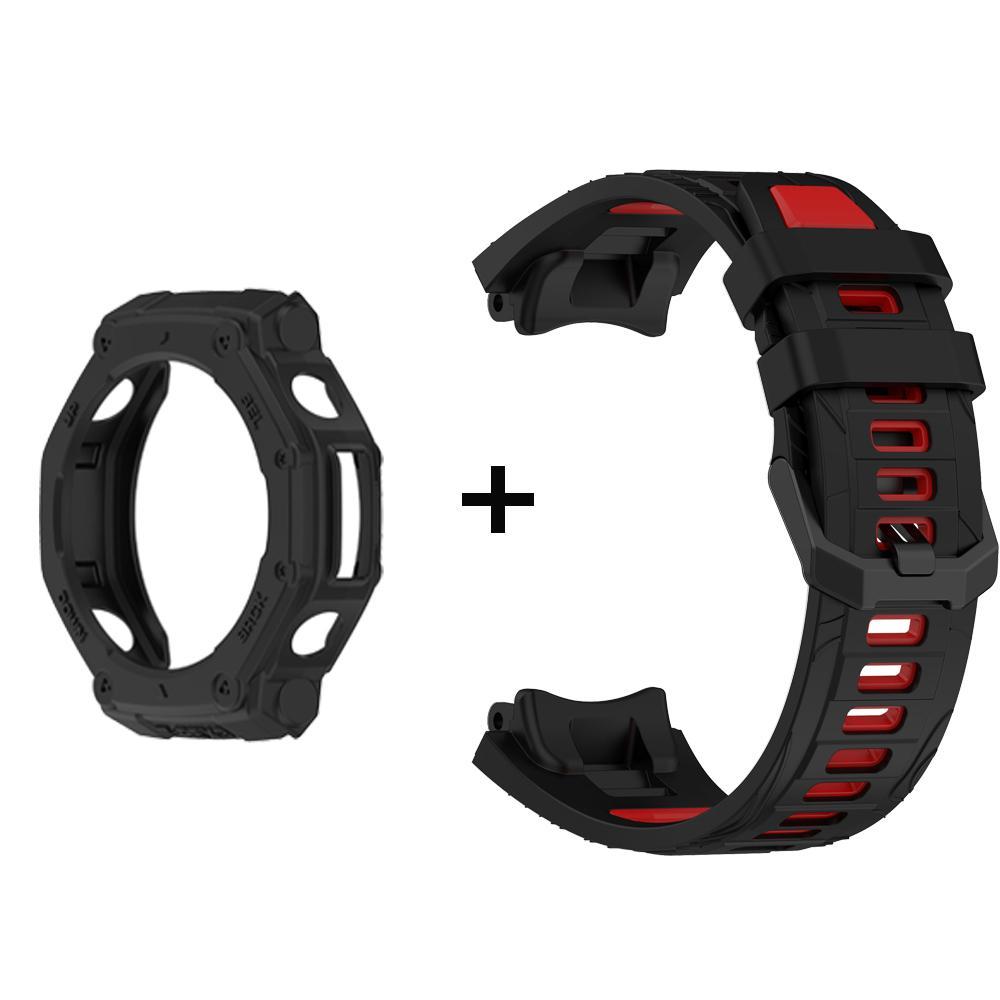 Silicone Band & Case for Huami Amazfit T-REX 3 Smart Watch Strap Watchband T-Rex3 Sport Bracelet Wristband With Tool