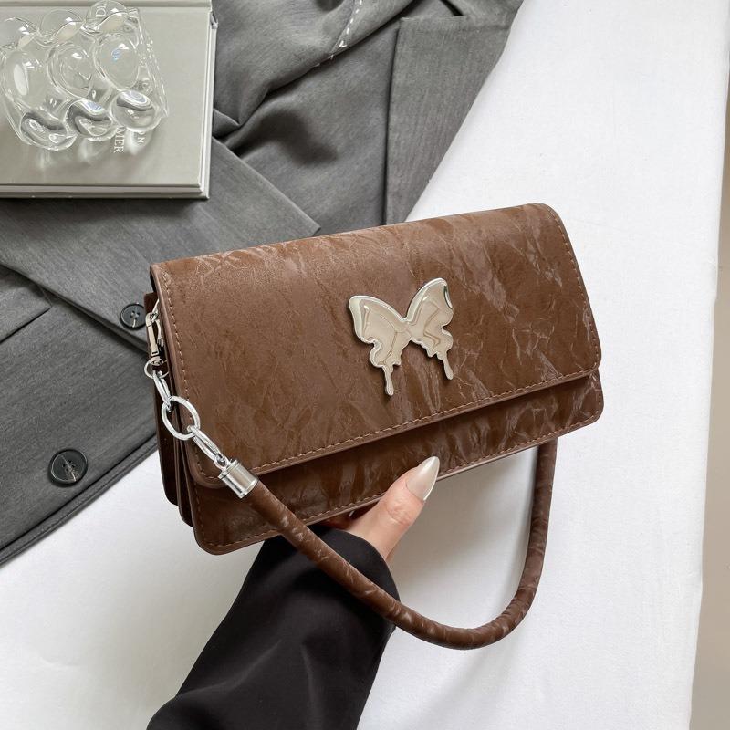 Today's Popular Small Bag Women's New Bow Chain Fashion Shoulder Bag Texture Underarm Women's Bag