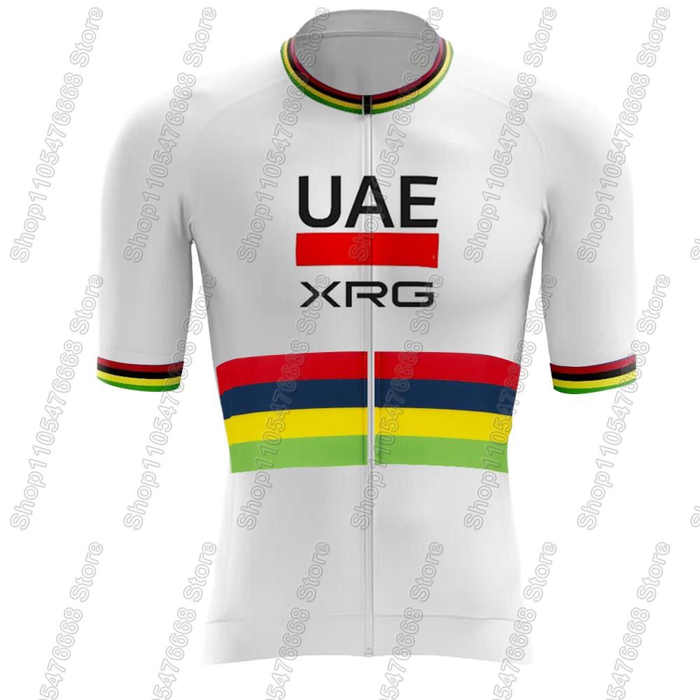 Frankreich Tour Weltmeister Tadej Pogačar Radsportteam Trikot Set Kleidung Herren Rennrad T-Shirts Anzug Fahrrad Trägerhosen