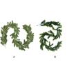 180CM Artificial Plants Christmas Garland Red Berries Wreath Xmas Home Decoration Pine Tree Rattan Hanging Ornament