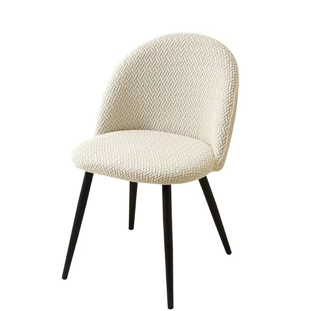 Anti-slip Integrated Seat Cover Curved Duckbill Stool Slipcover  for Home Banquet Wedding