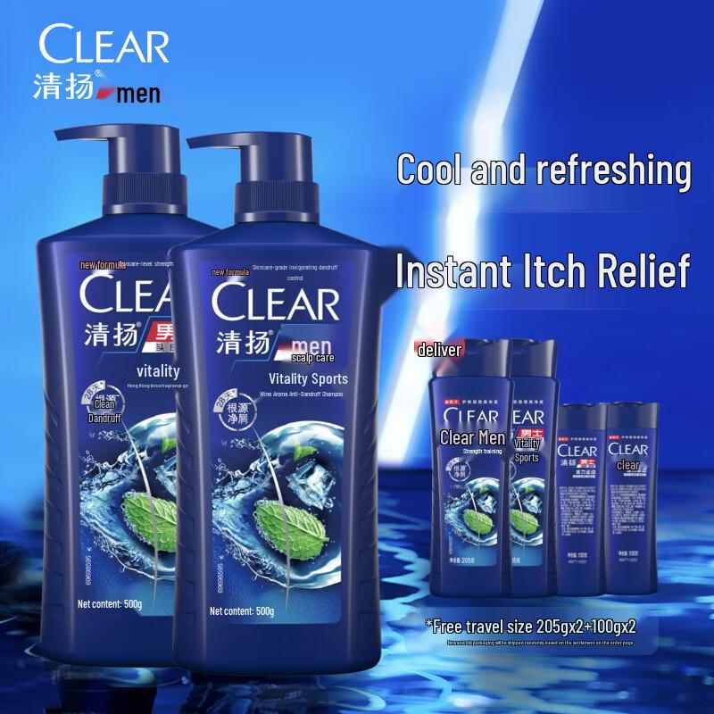 

Clear Anti-Dandruff Scalp Care Shampoo Series